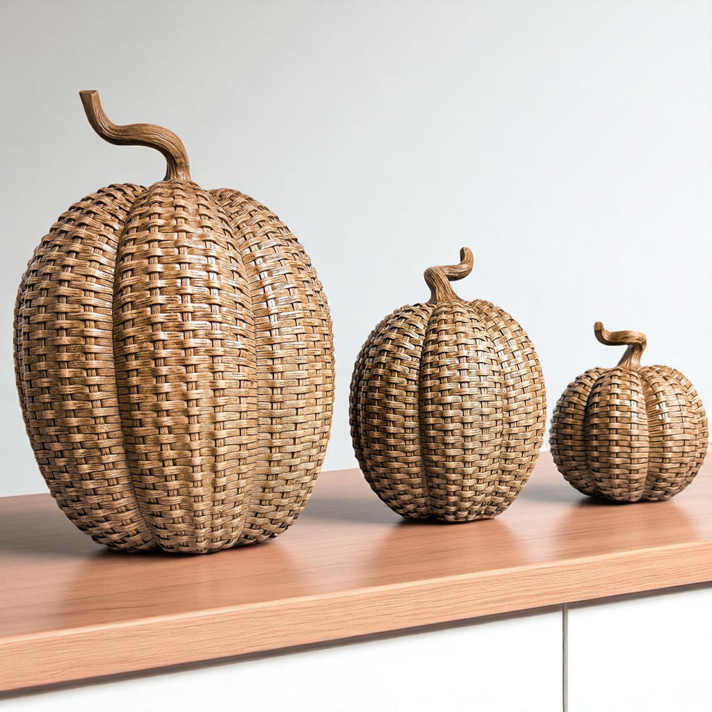 Rattan Pumpkins