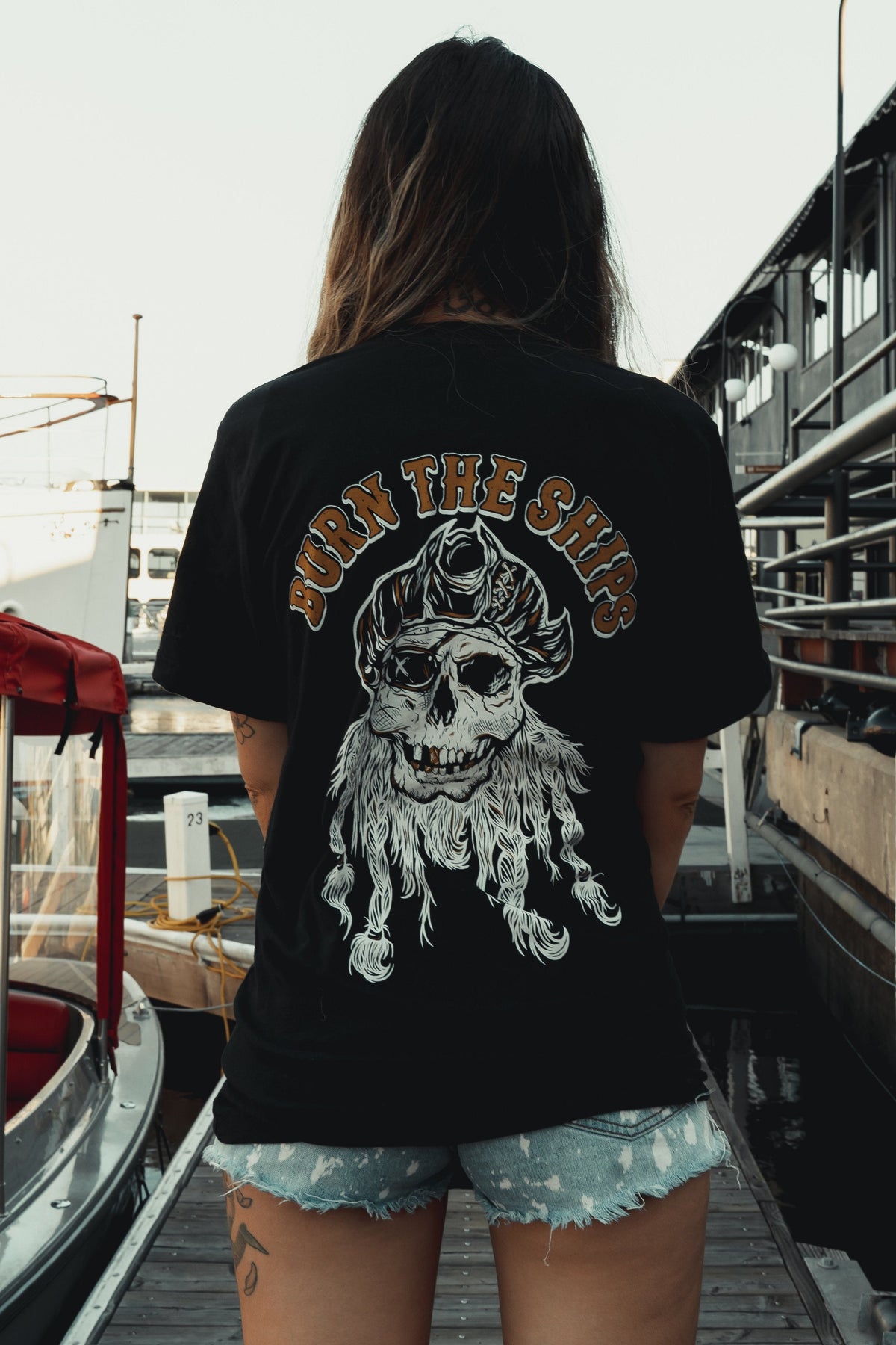 Burn The Ships GOLD T-Shirt
