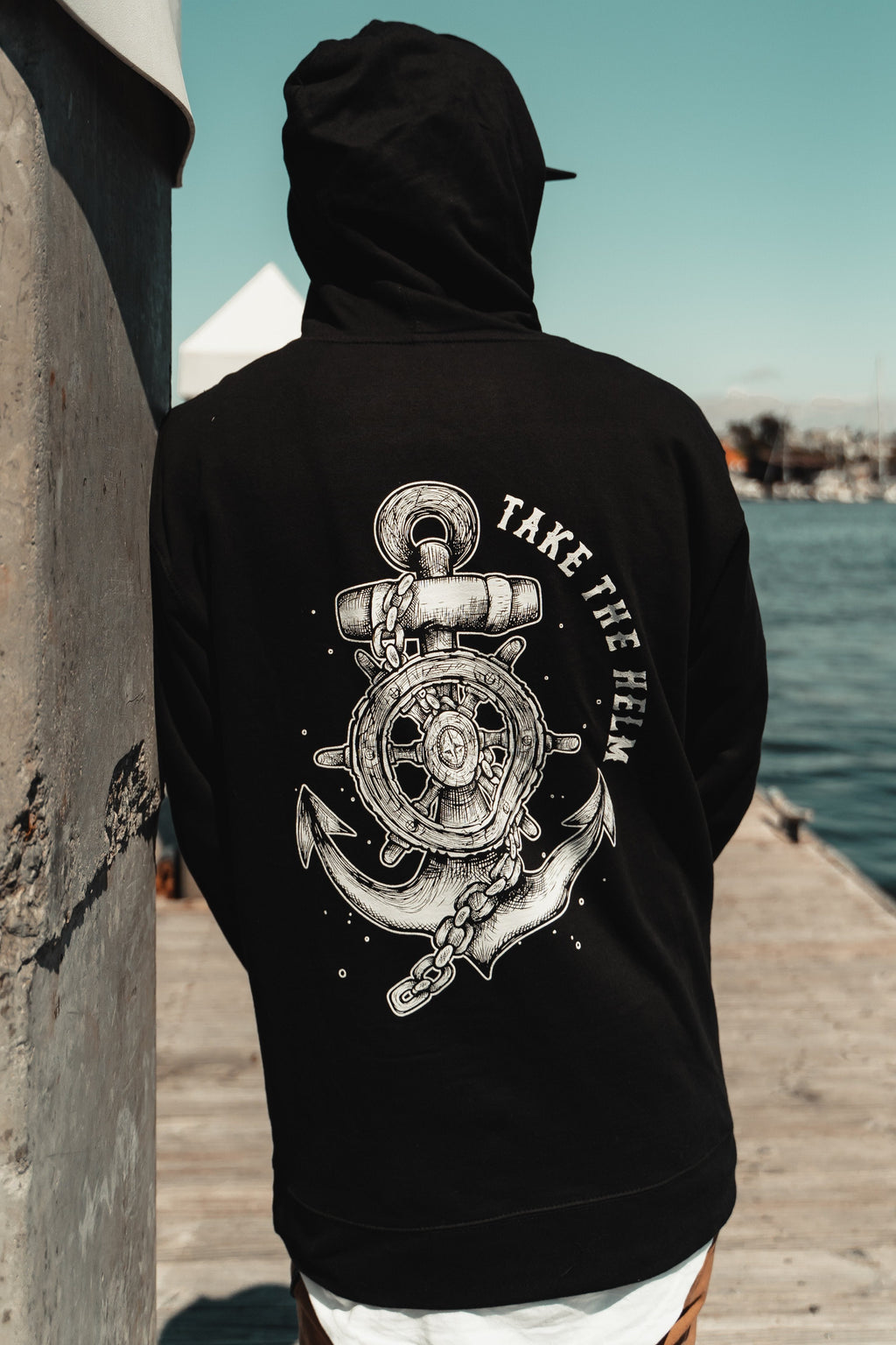Take The Helm BLACK Hoodie