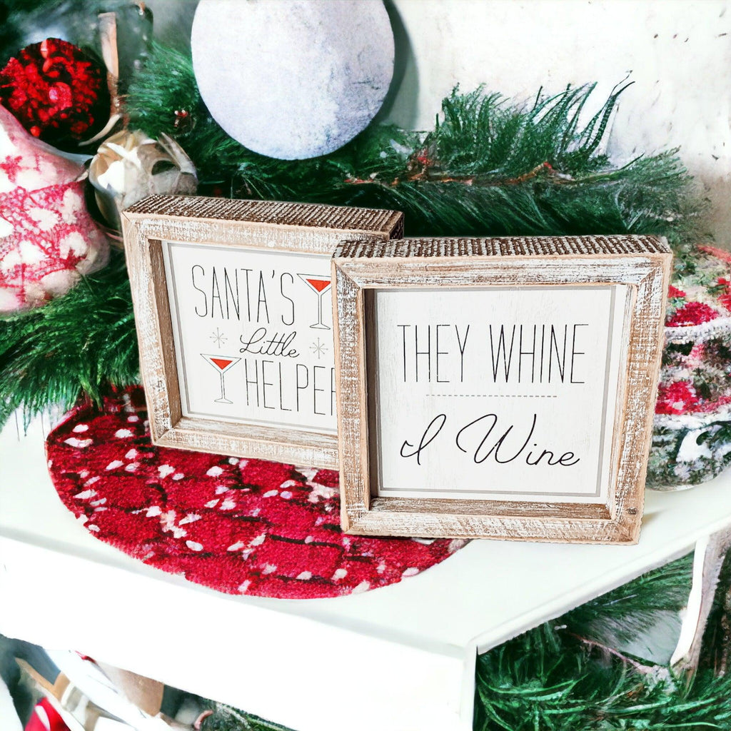 Santa's Helper Sign