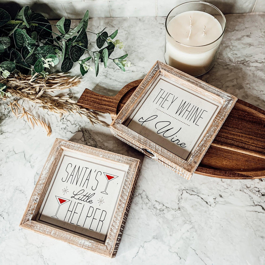 Santa's Helper Sign