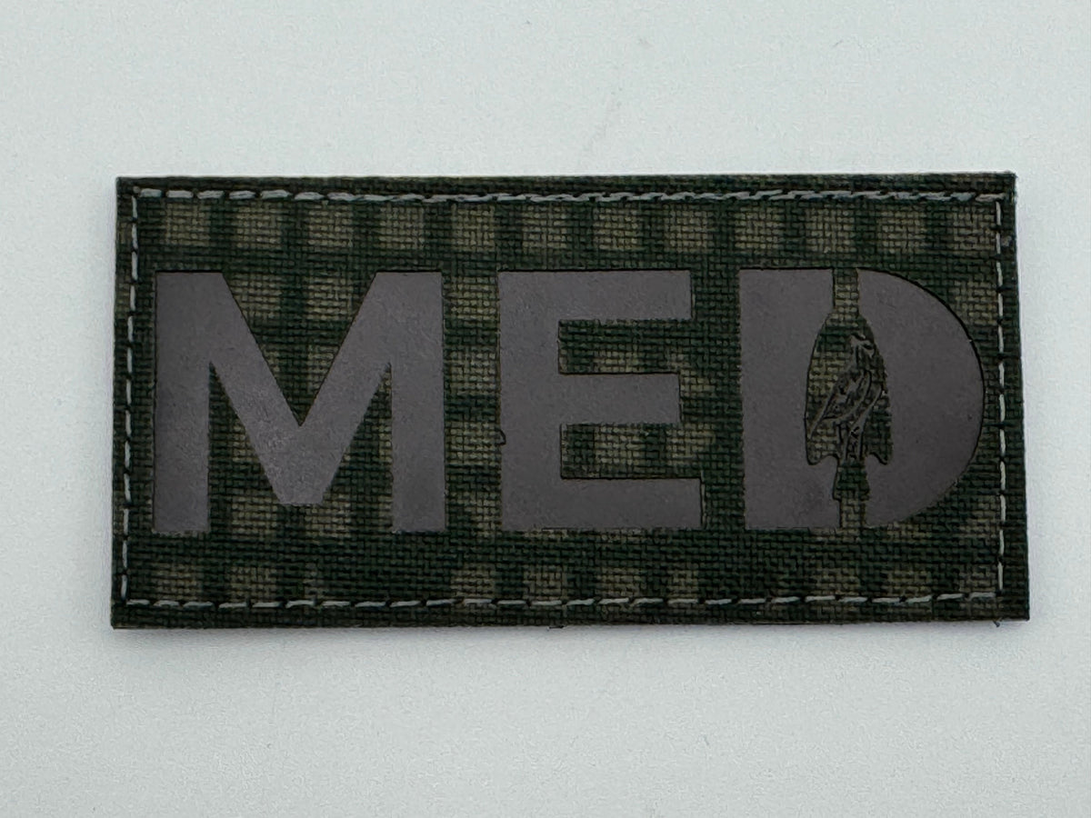 Laser Cut IR Med Designator Patch