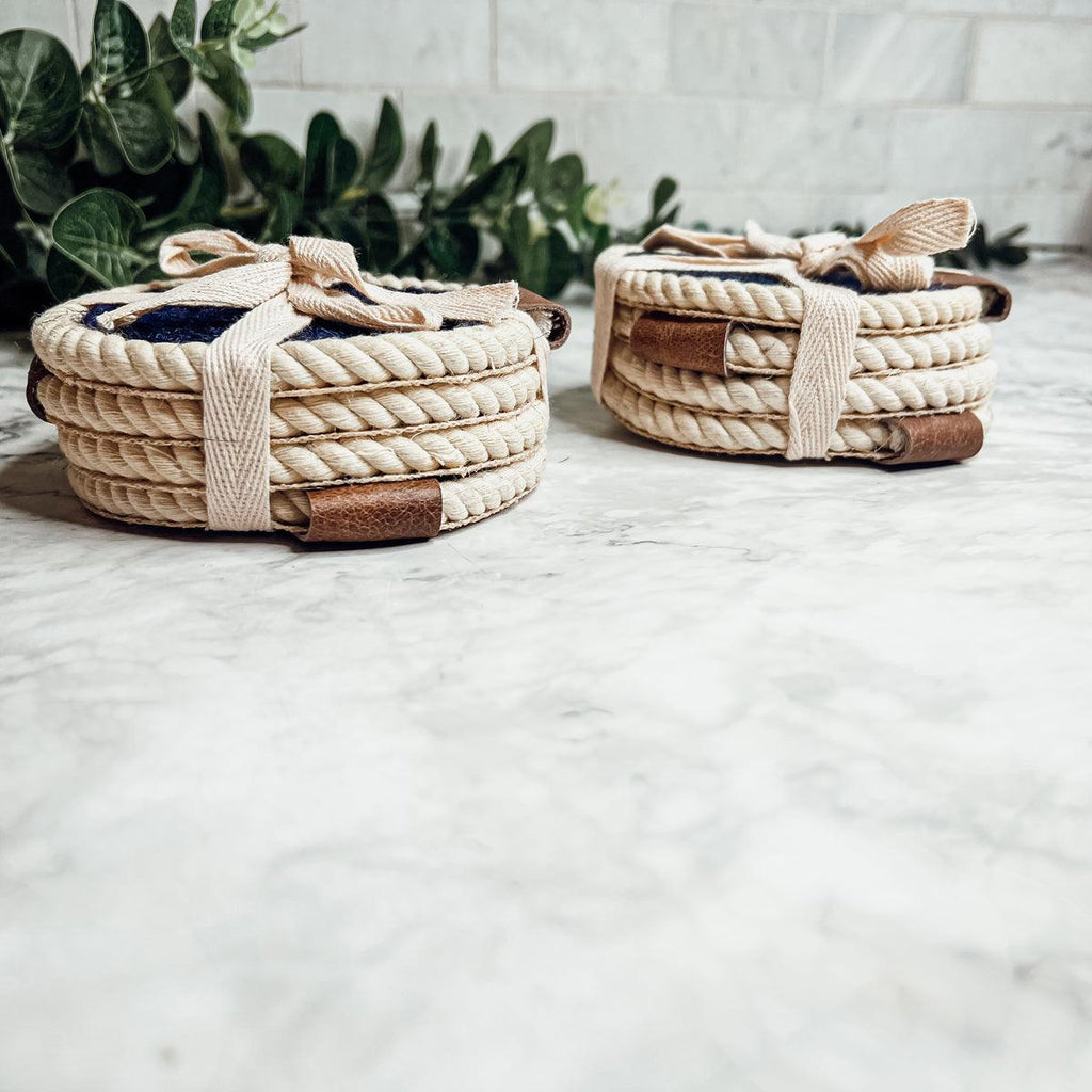 Nautical Rope Braided Coaster