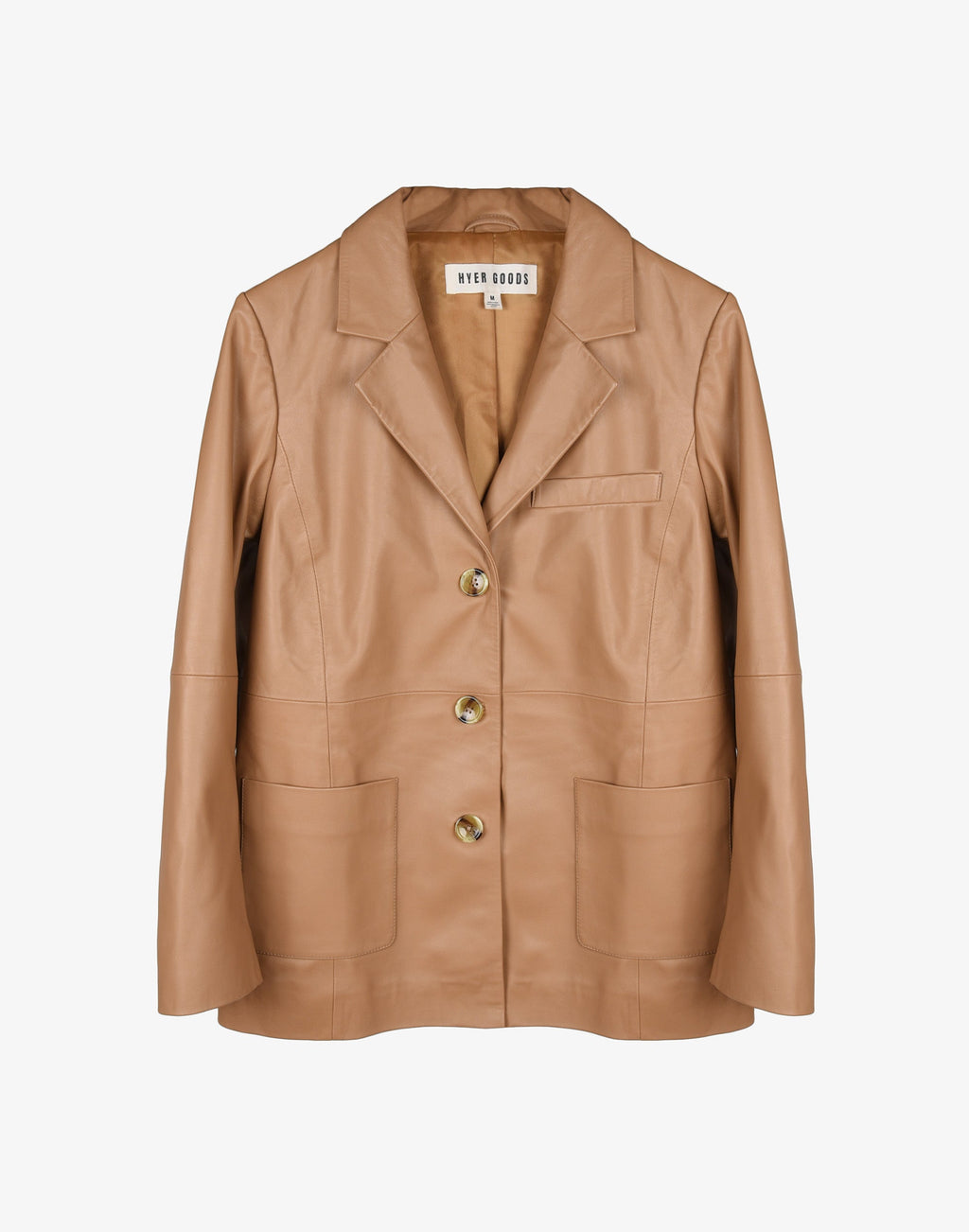 Deadstock Leather Blazer