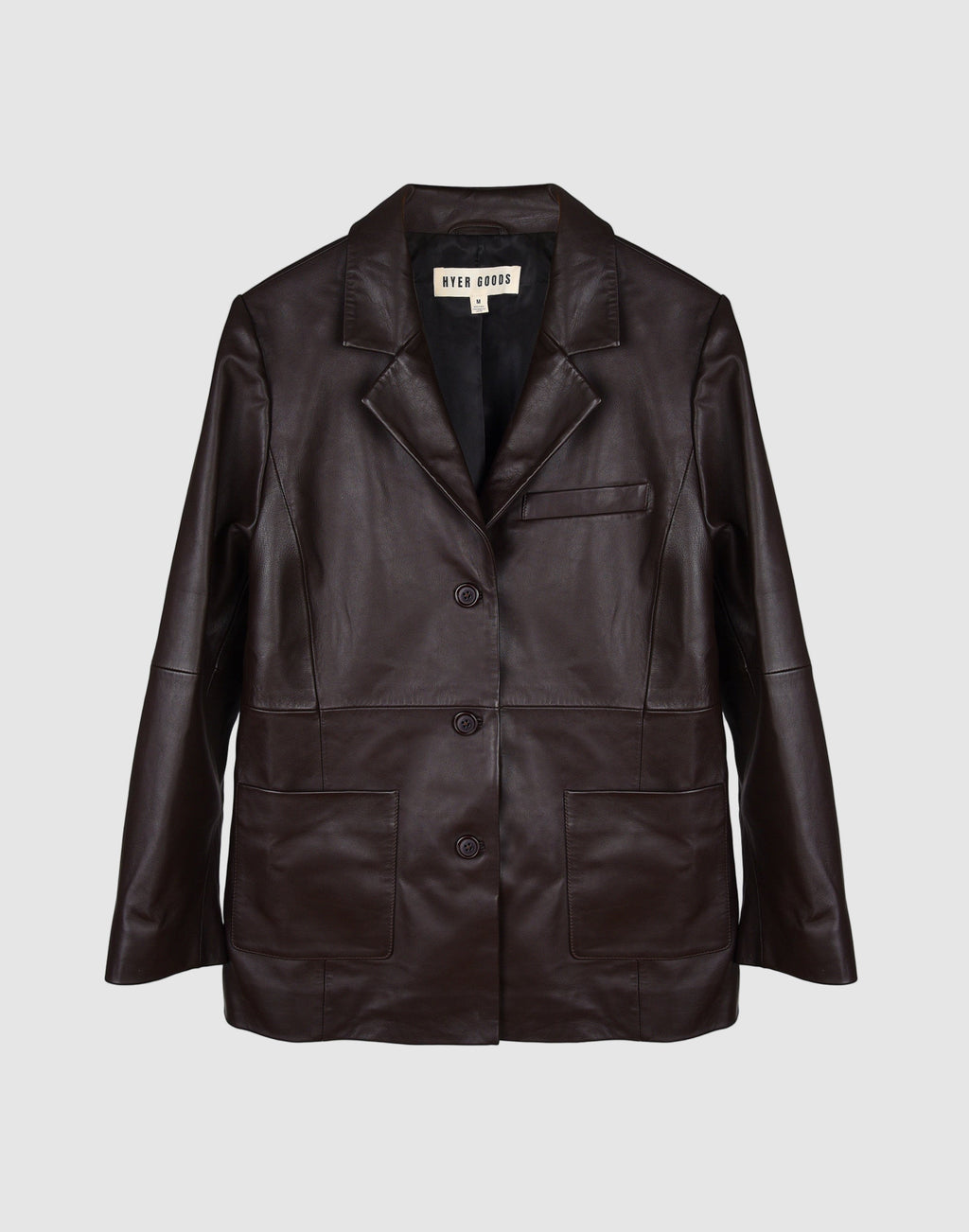 Deadstock Leather Blazer