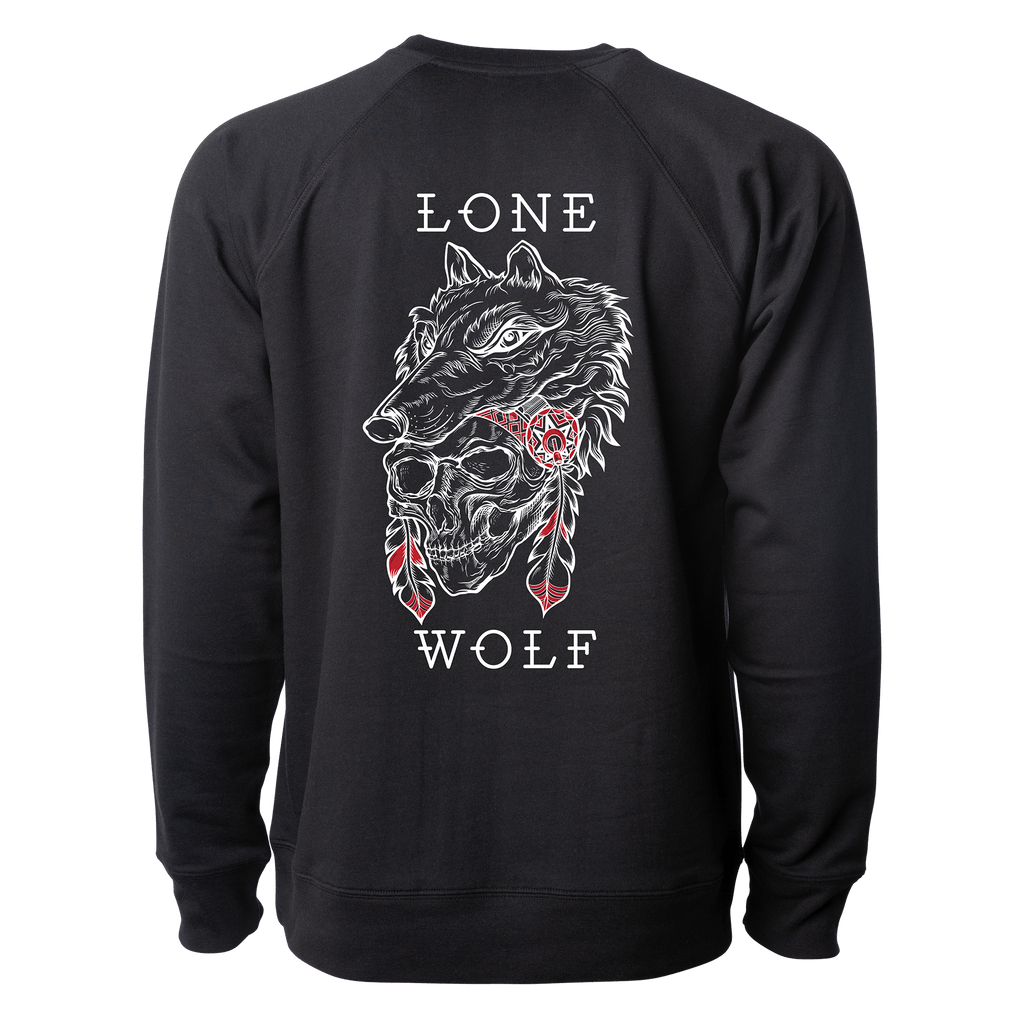 Lone Wolf Long Sleeve RED
