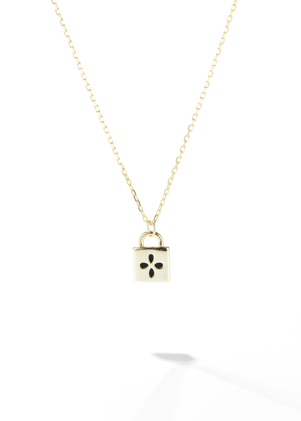 Cloverlock Charm Necklace
