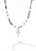 Beaded Cross Necklace