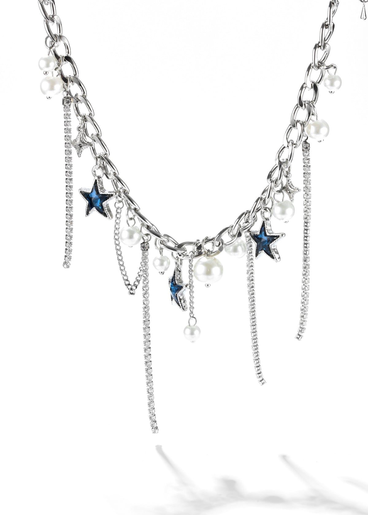 Fringe Star Chain Necklace
