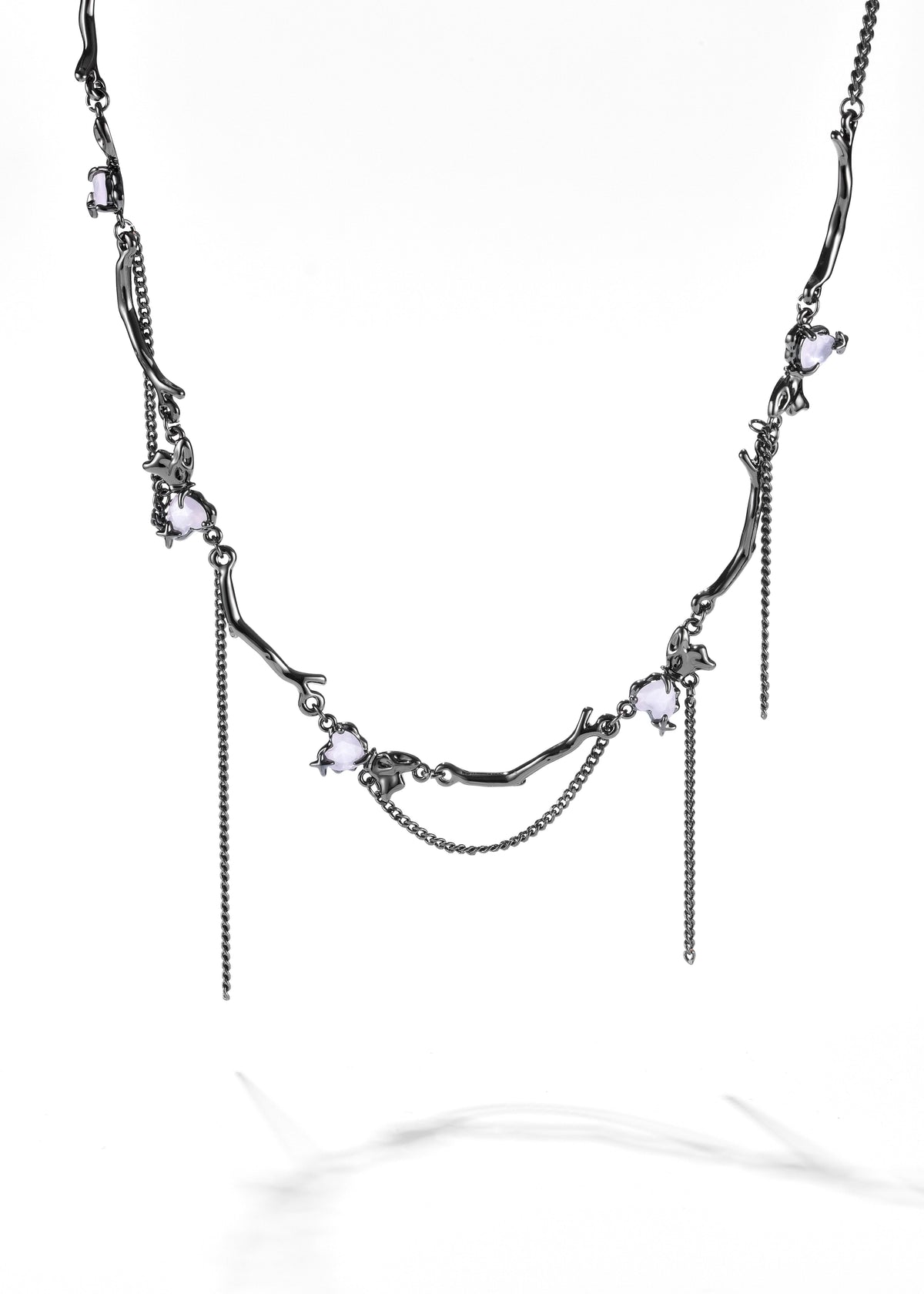 Pink Love Bow Necklace