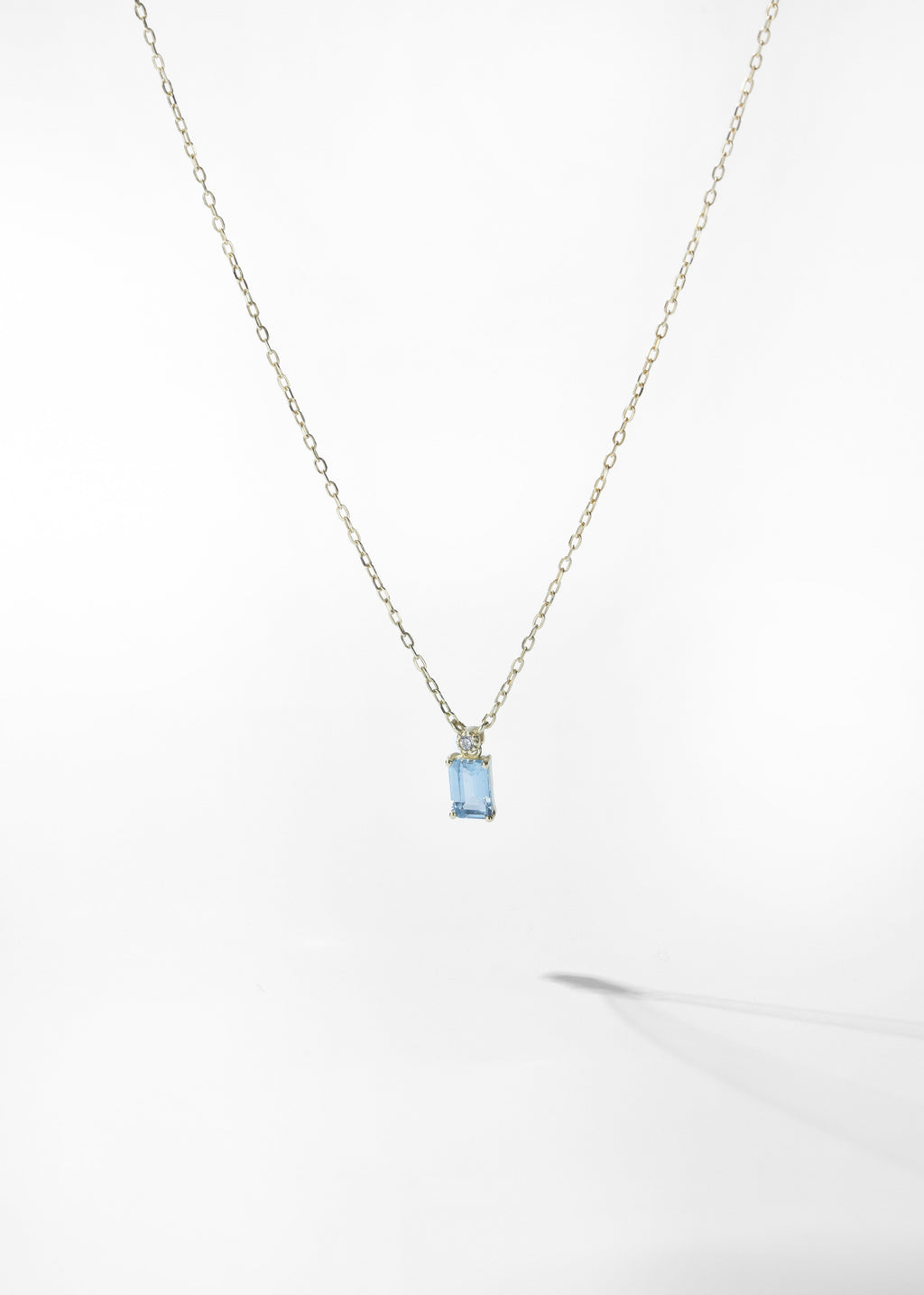 Golden Sea Gemstone Necklace