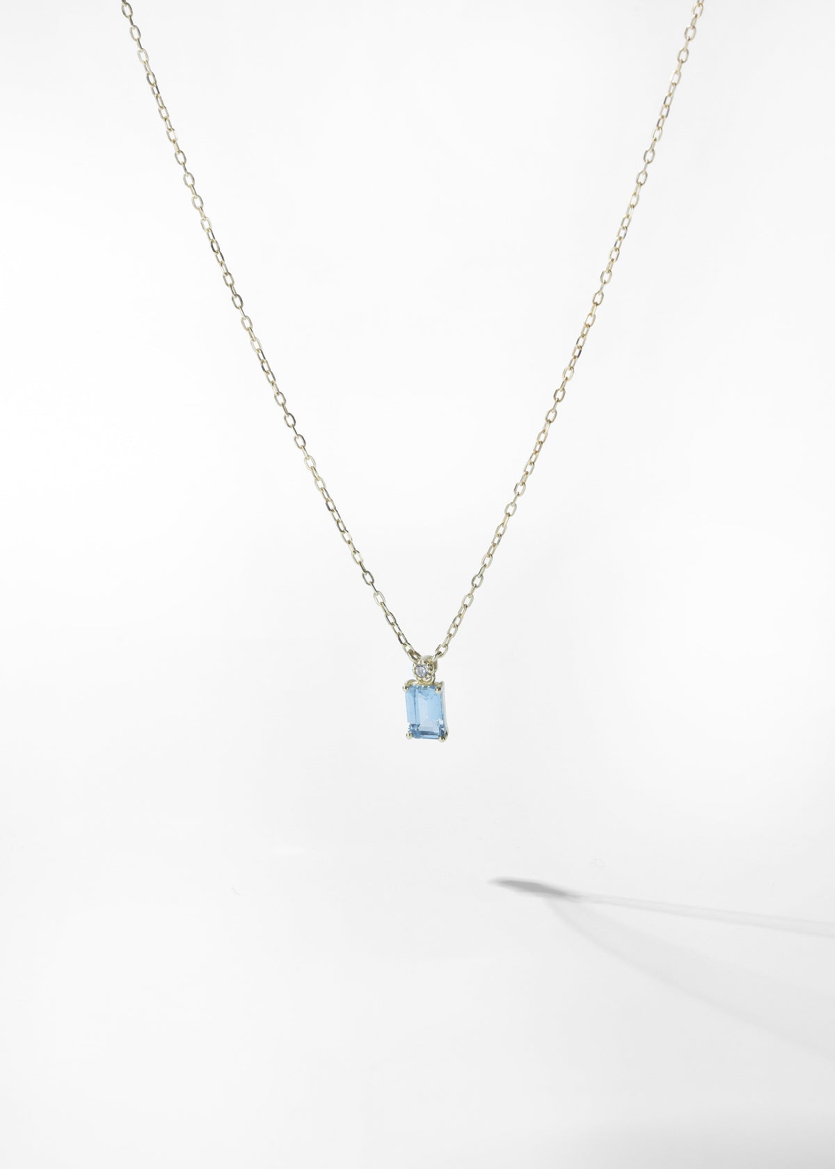 Golden Sea Gemstone Necklace