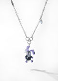 Purple Rabbit Punk Necklace