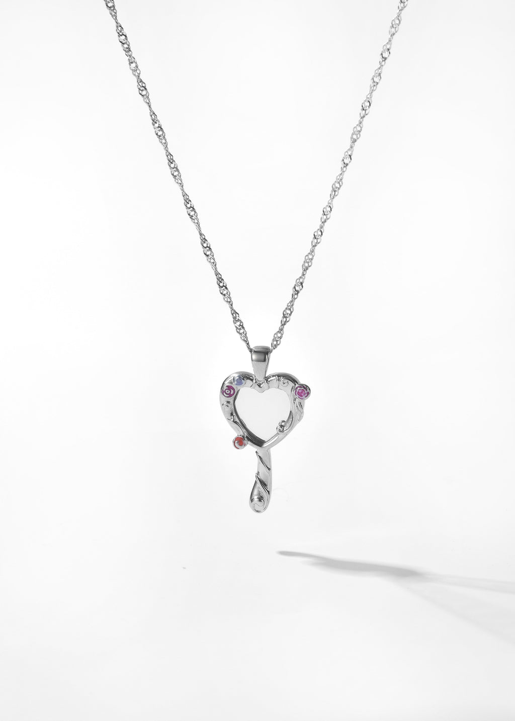 Heart Mirror Necklace