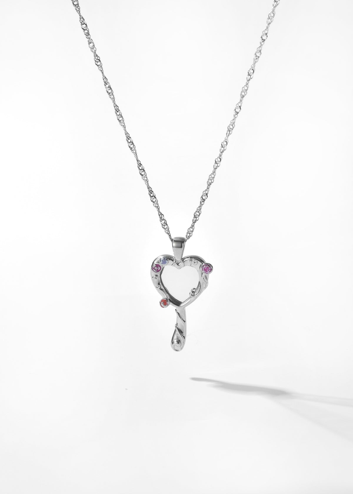Heart Mirror Necklace