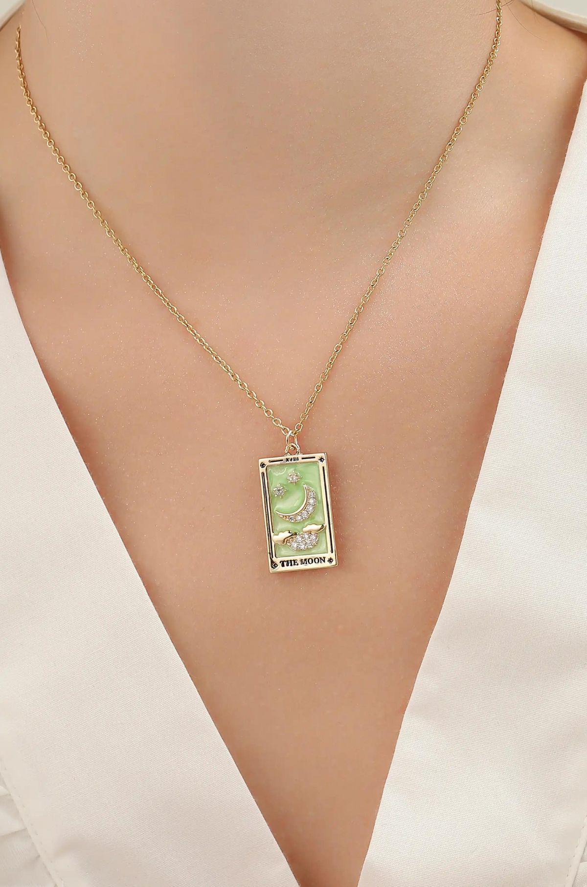 Tarot Card Necklace