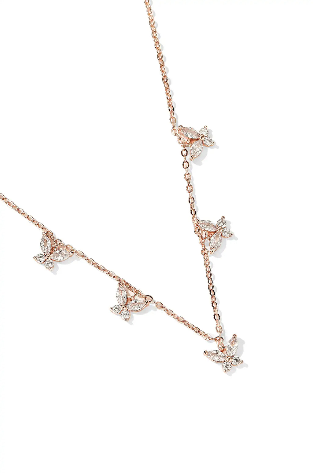 Crystal Butterfly Necklace