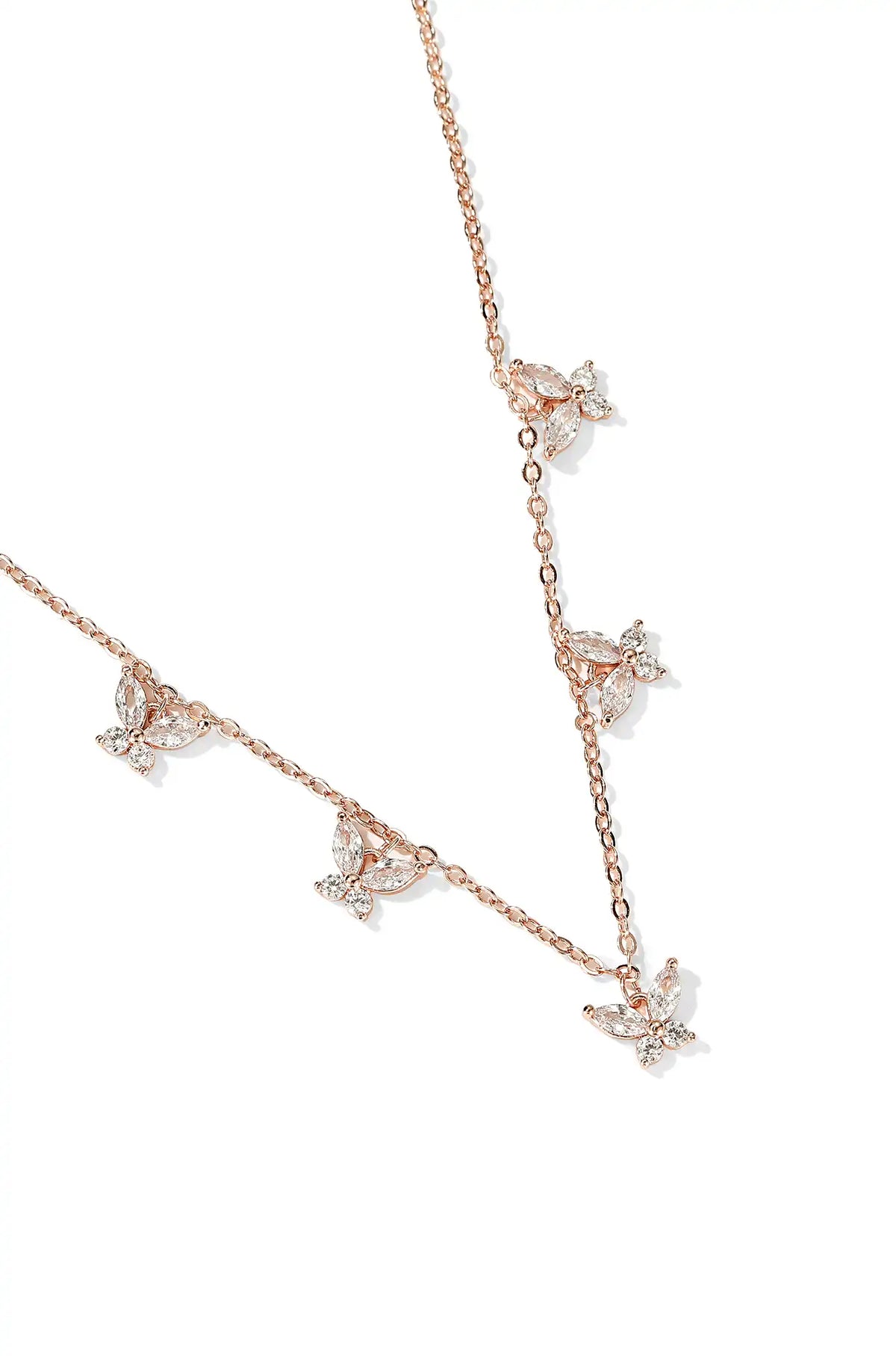 Crystal Butterfly Necklace
