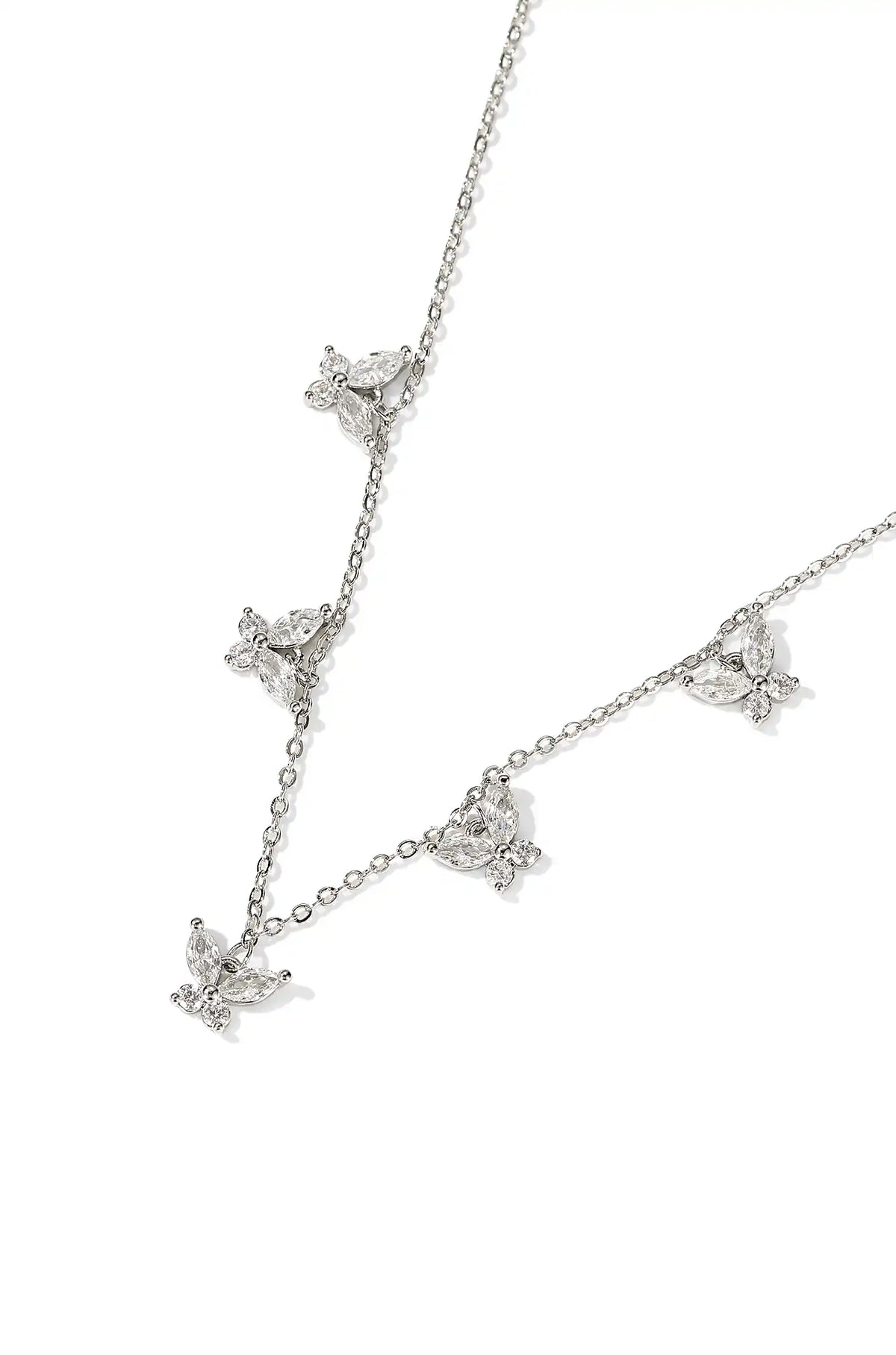 Crystal Butterfly Necklace