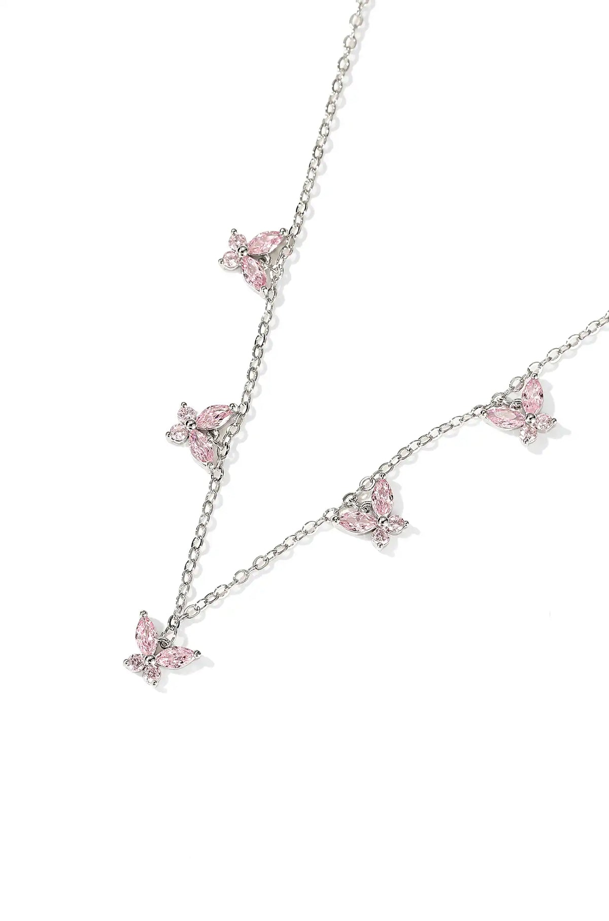 Crystal Butterfly Necklace