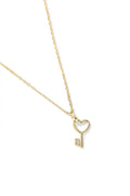 Heart Key Necklace