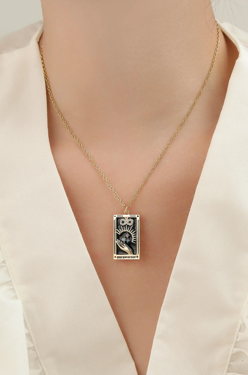 Tarot Card Necklace
