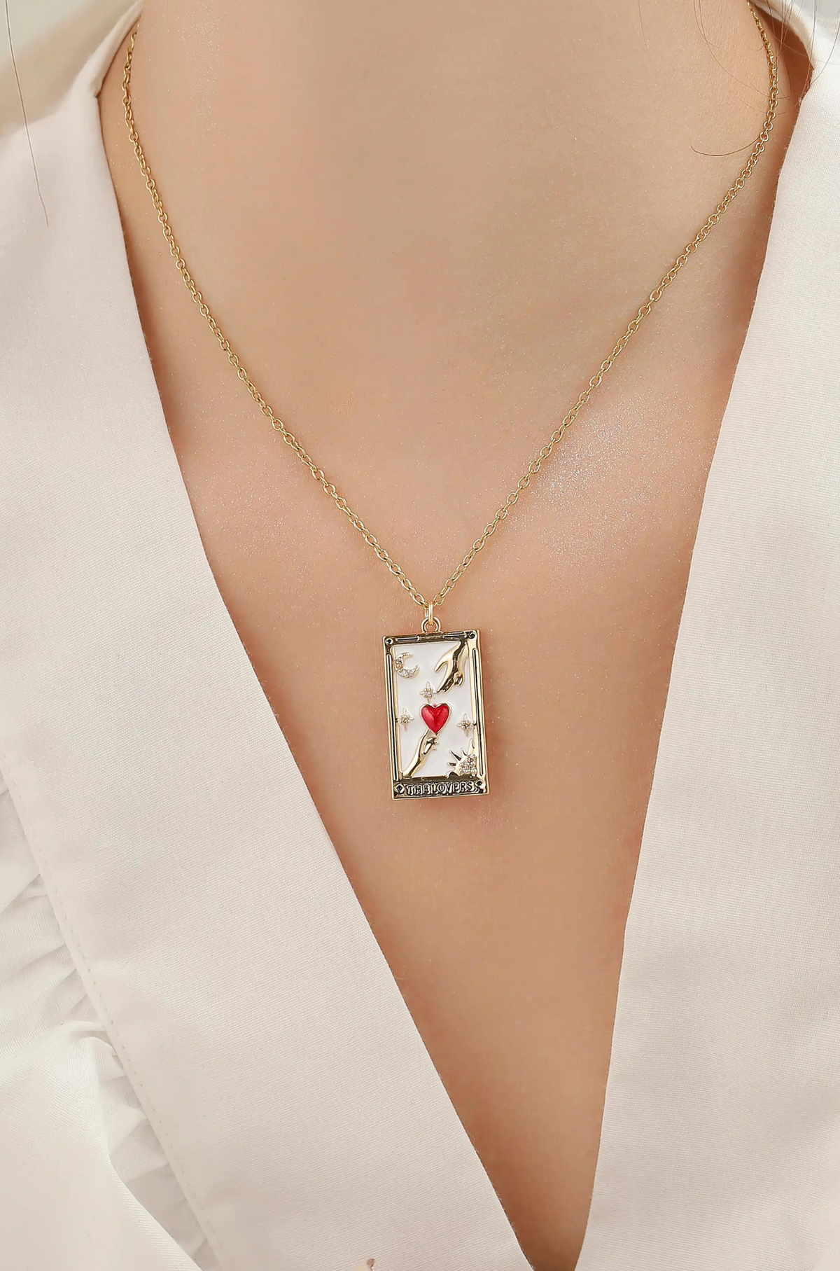 Tarot Card Necklace