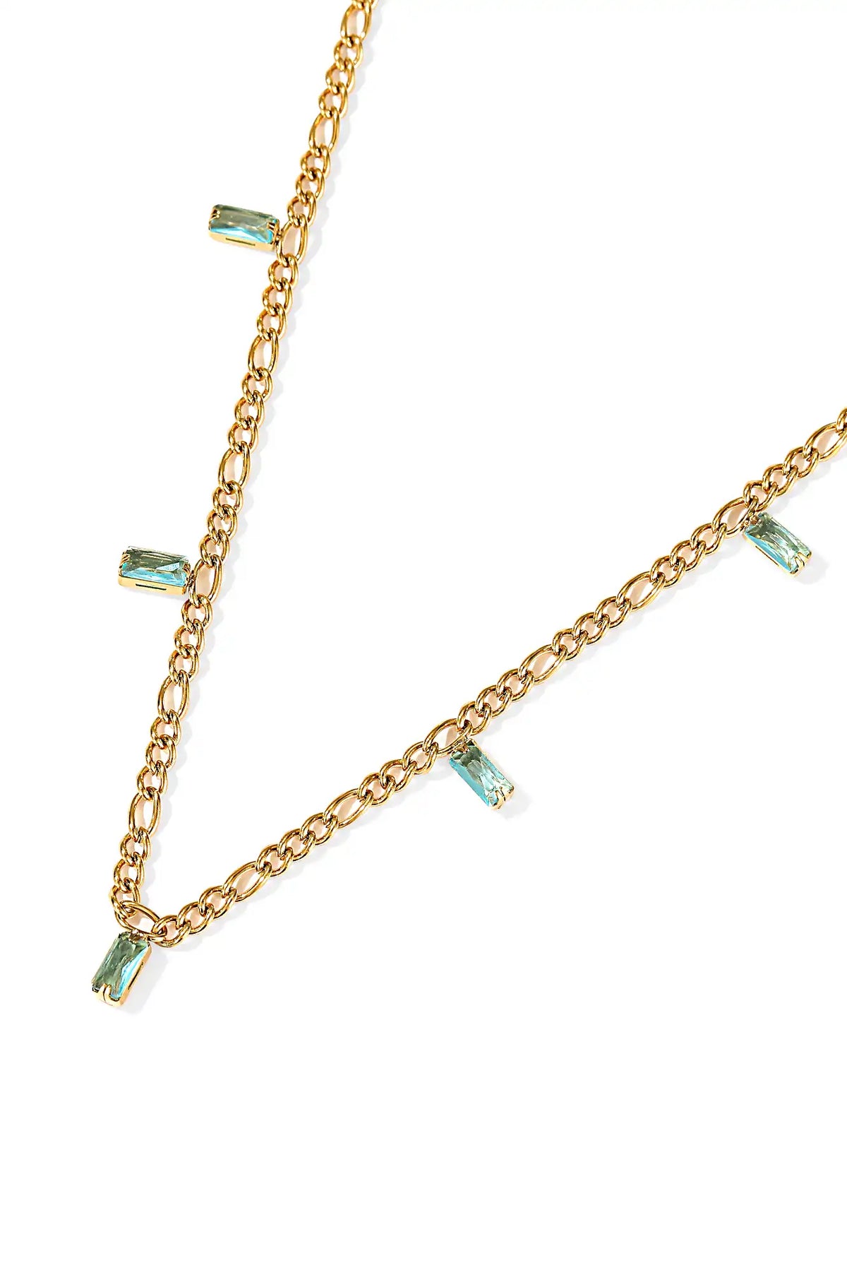 Baguette Necklace