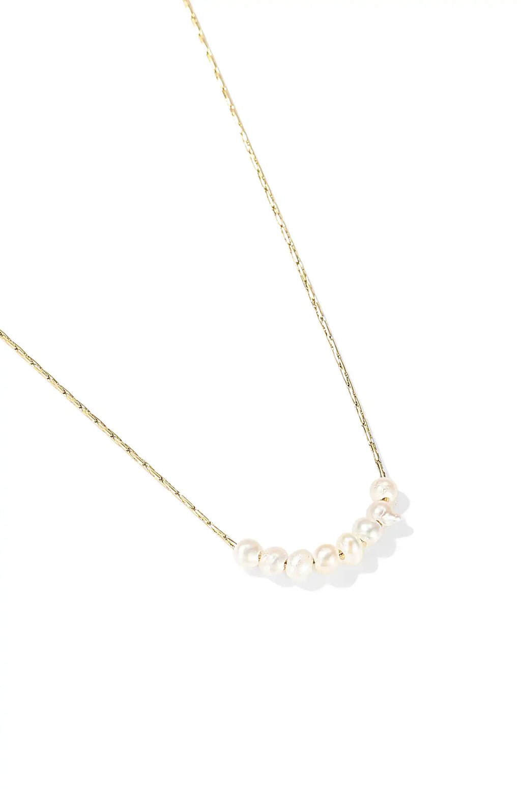 Baby Smile Dainty Pearl Necklace