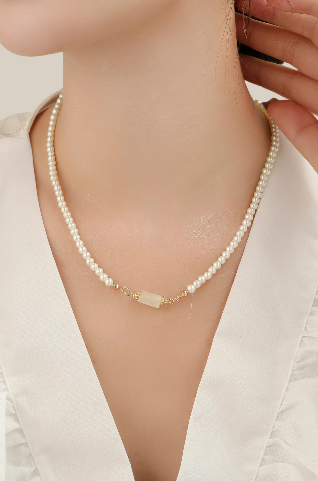 Pearl with Pendant Necklace