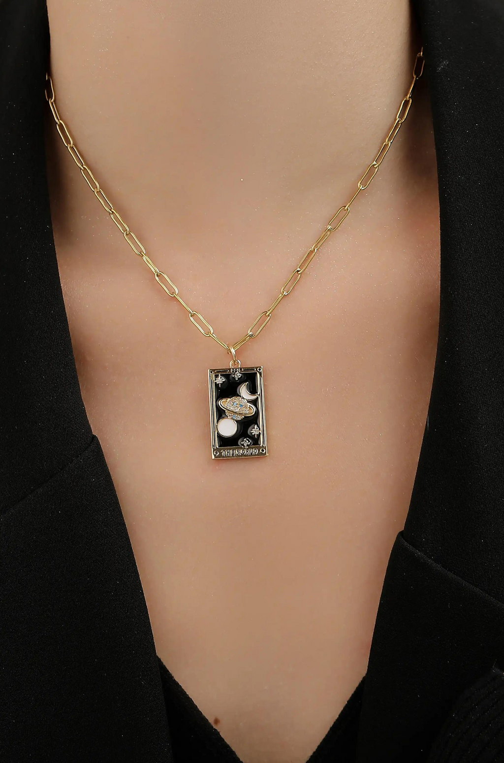 Tarot Card Necklace