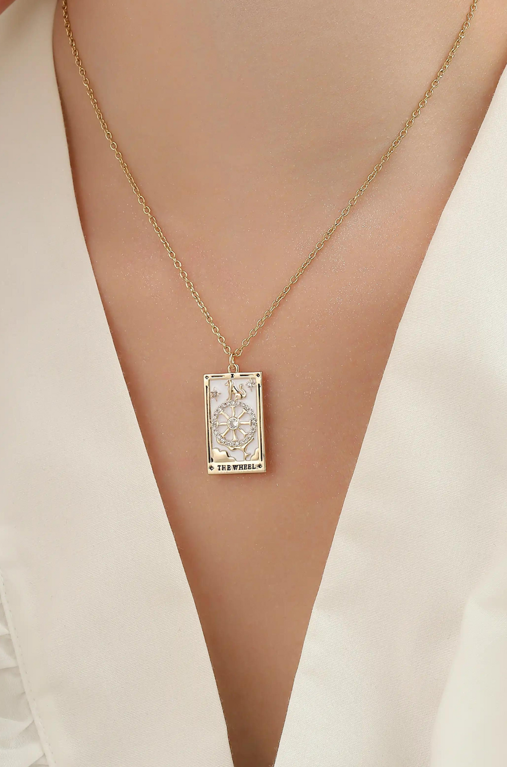 Tarot Card Necklace