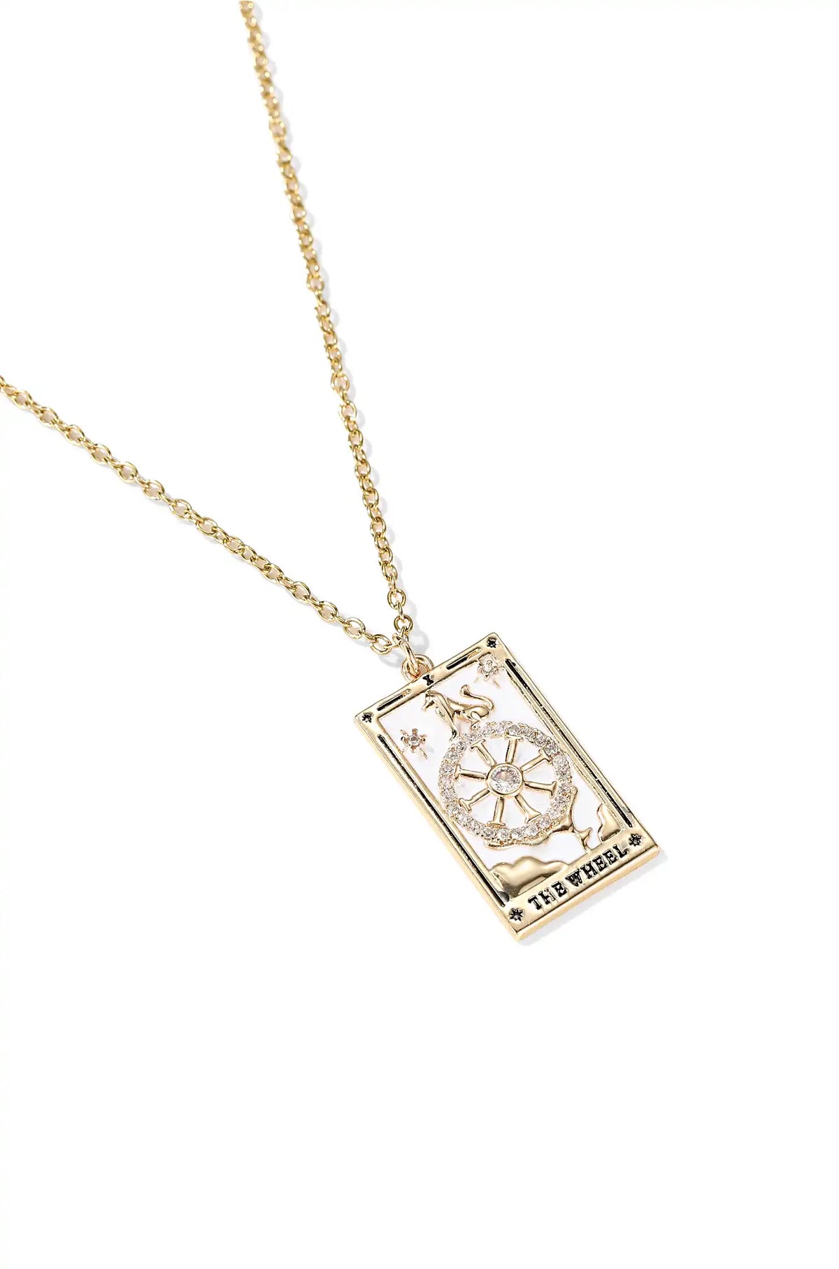 Tarot Card Necklace