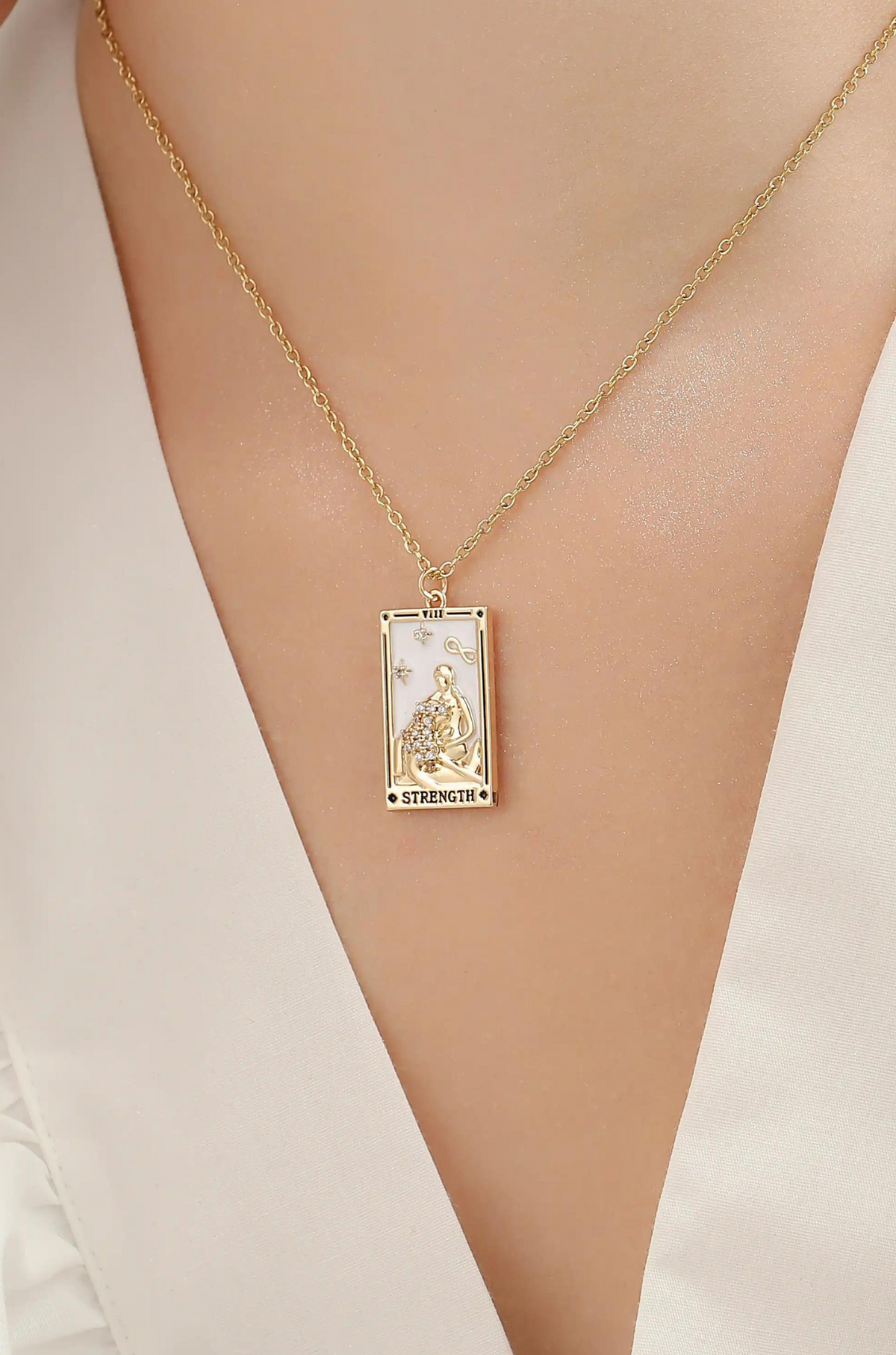 Tarot Card Necklace
