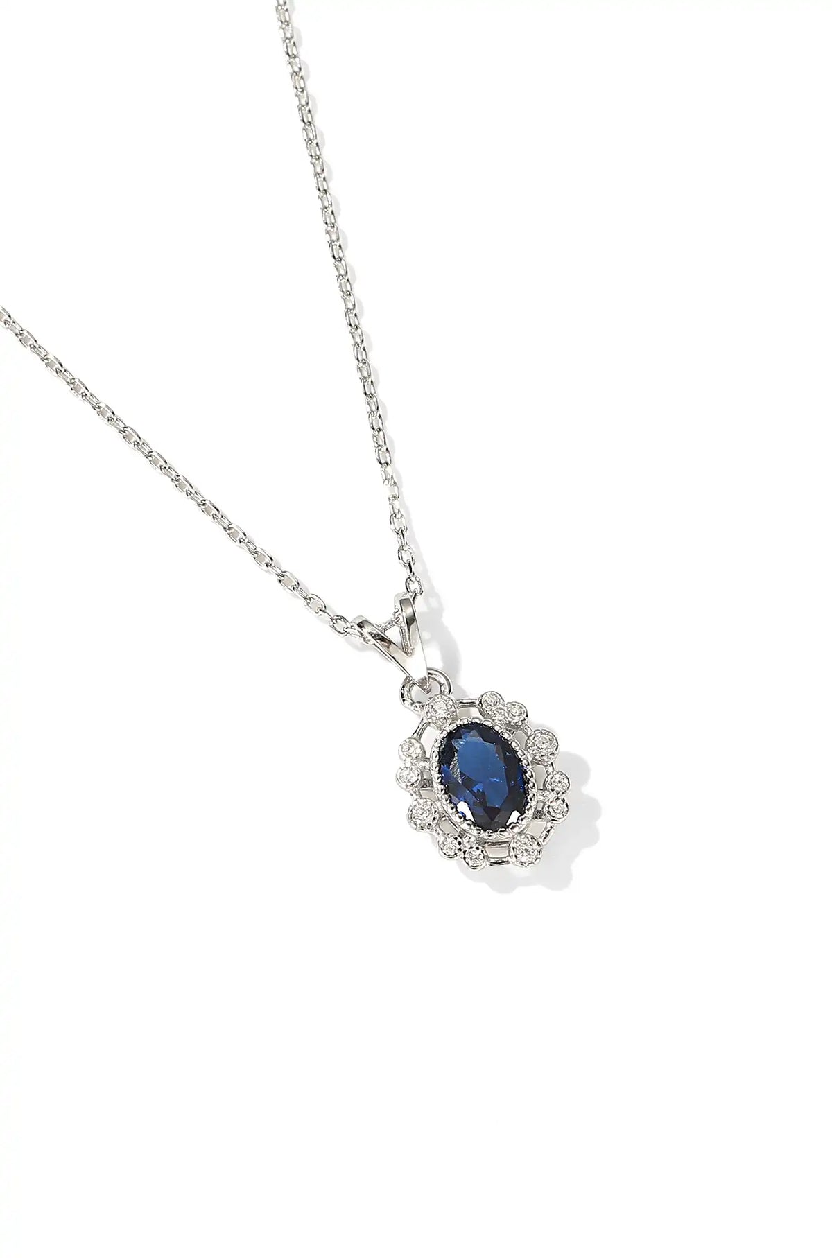 Blue Stone Necklace
