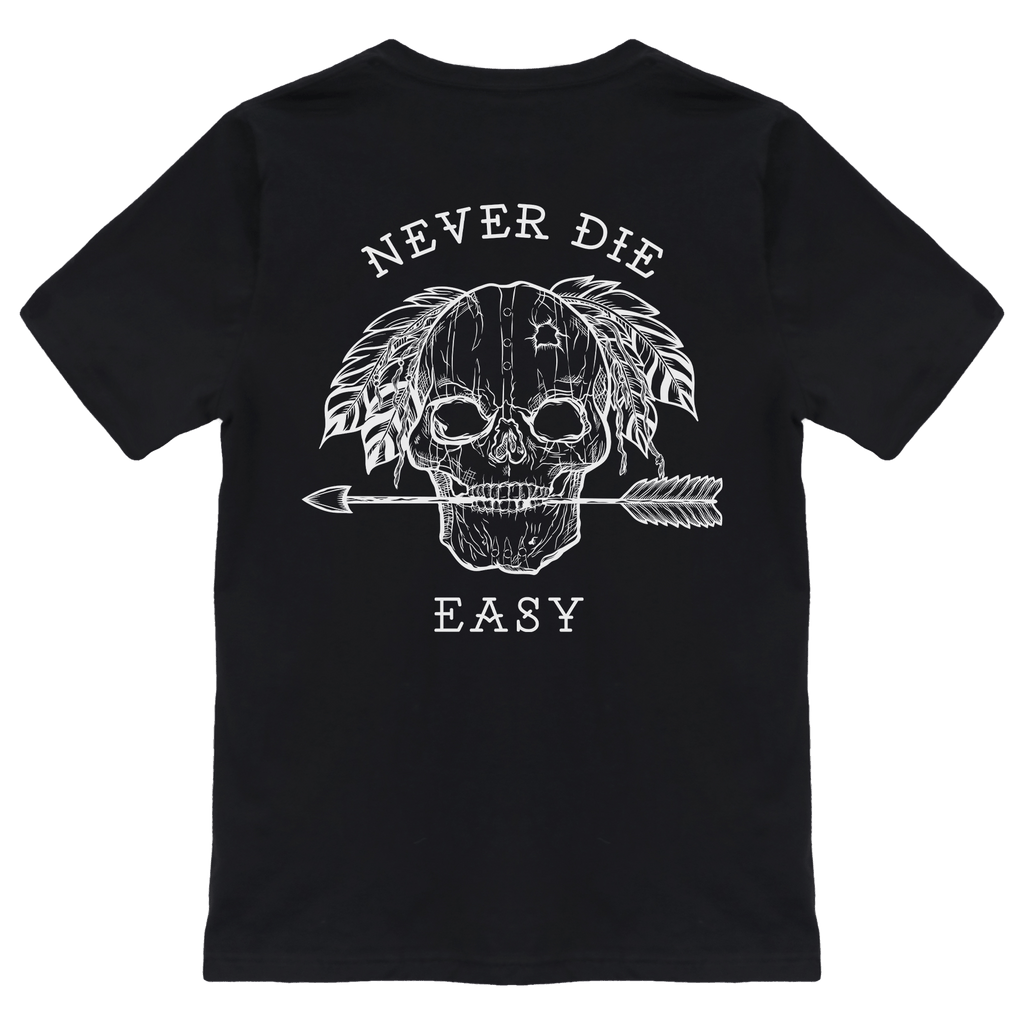 Never Die Easy Black T-Shirt