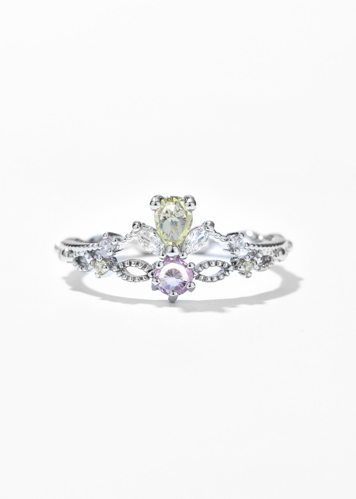 Amethyst Crystal Ring