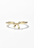 Gold Ring with Bow