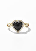 Black Heart Ring