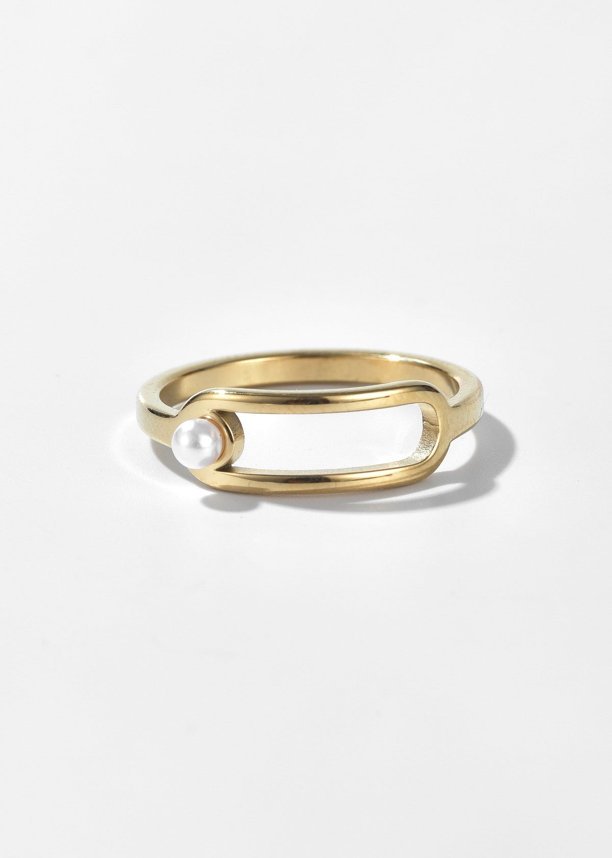 White Pearl Ring