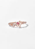 Multi Gemstone Flower Ring