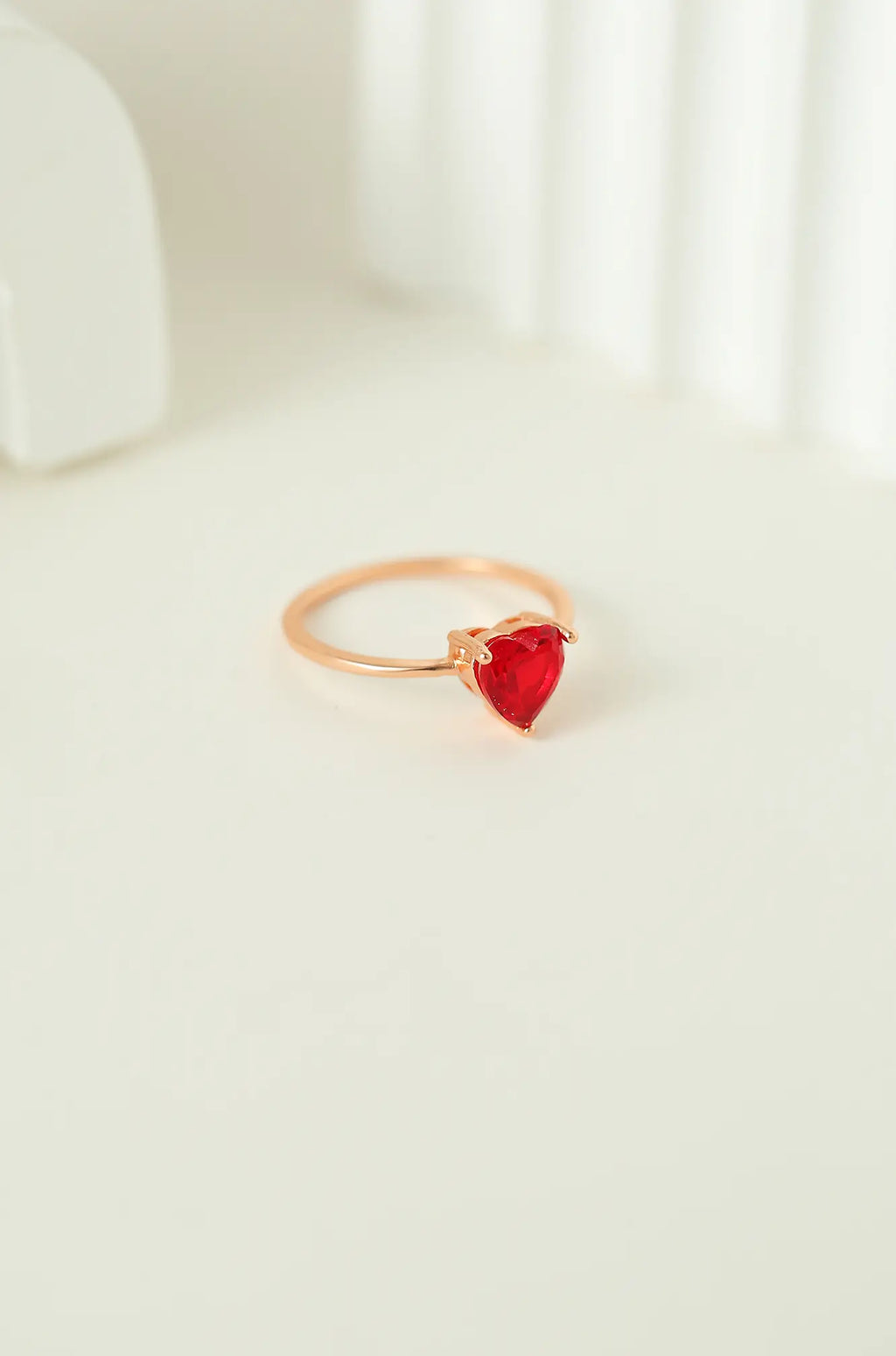 Red Heart Ring