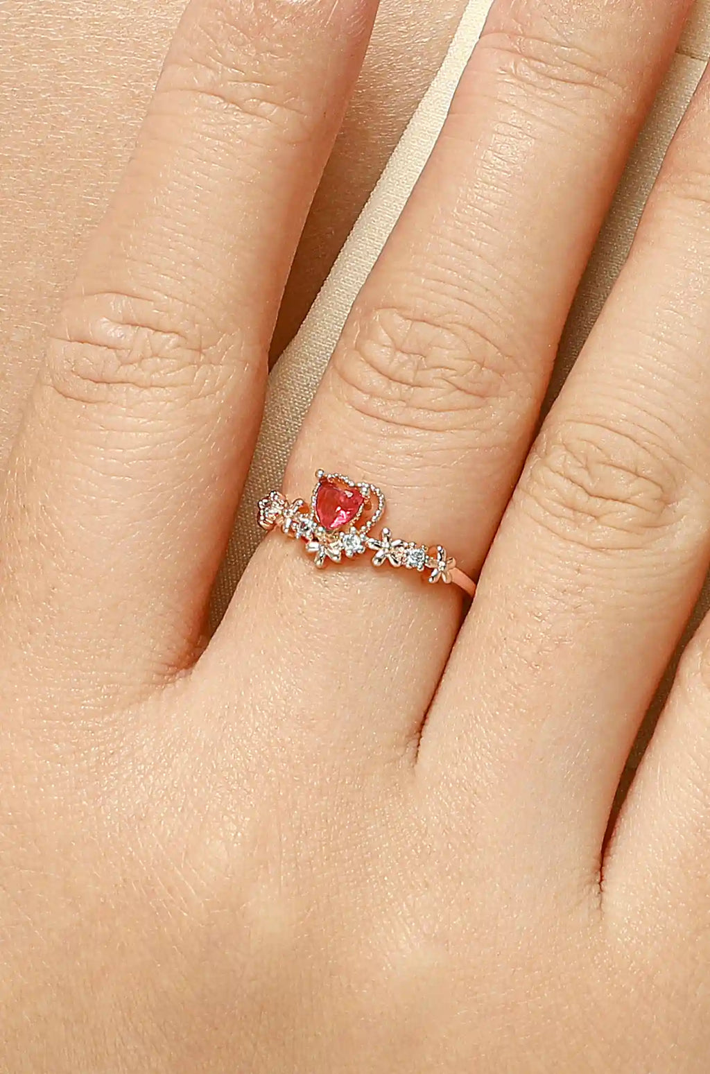 Chibi Small Heart Ring