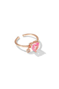 Heart Gemstone Ring