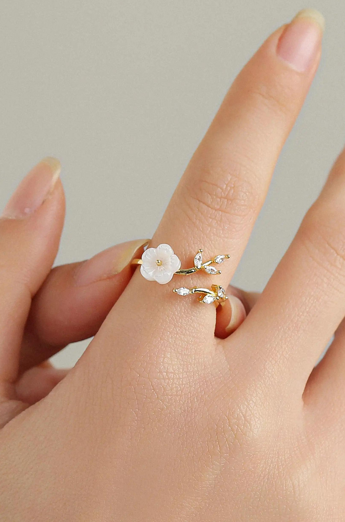Flower Branch Ring