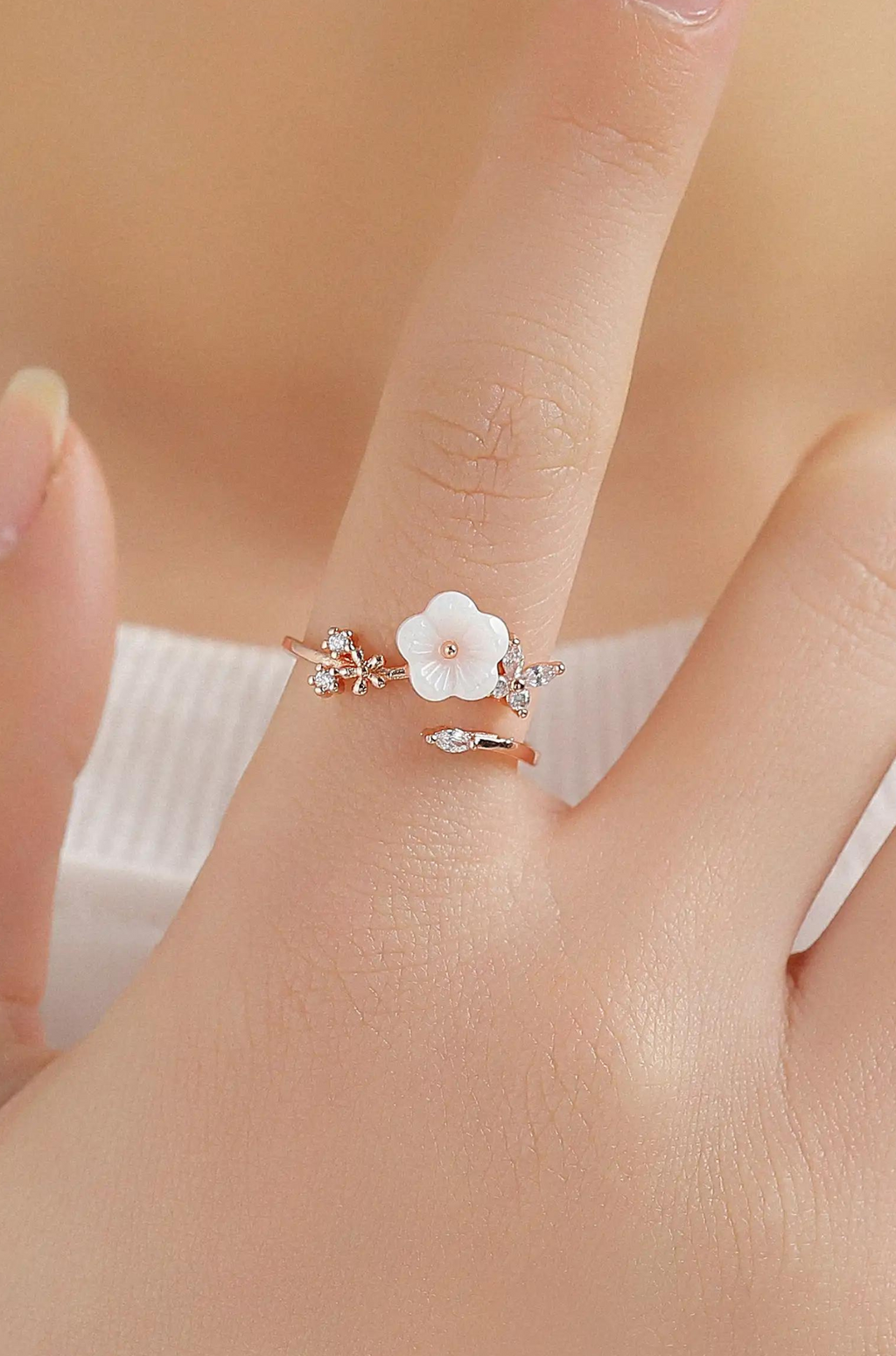 Flower Cluster Ring