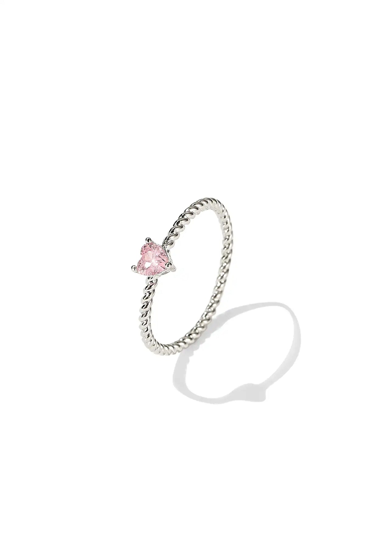 Heart Halo Ring