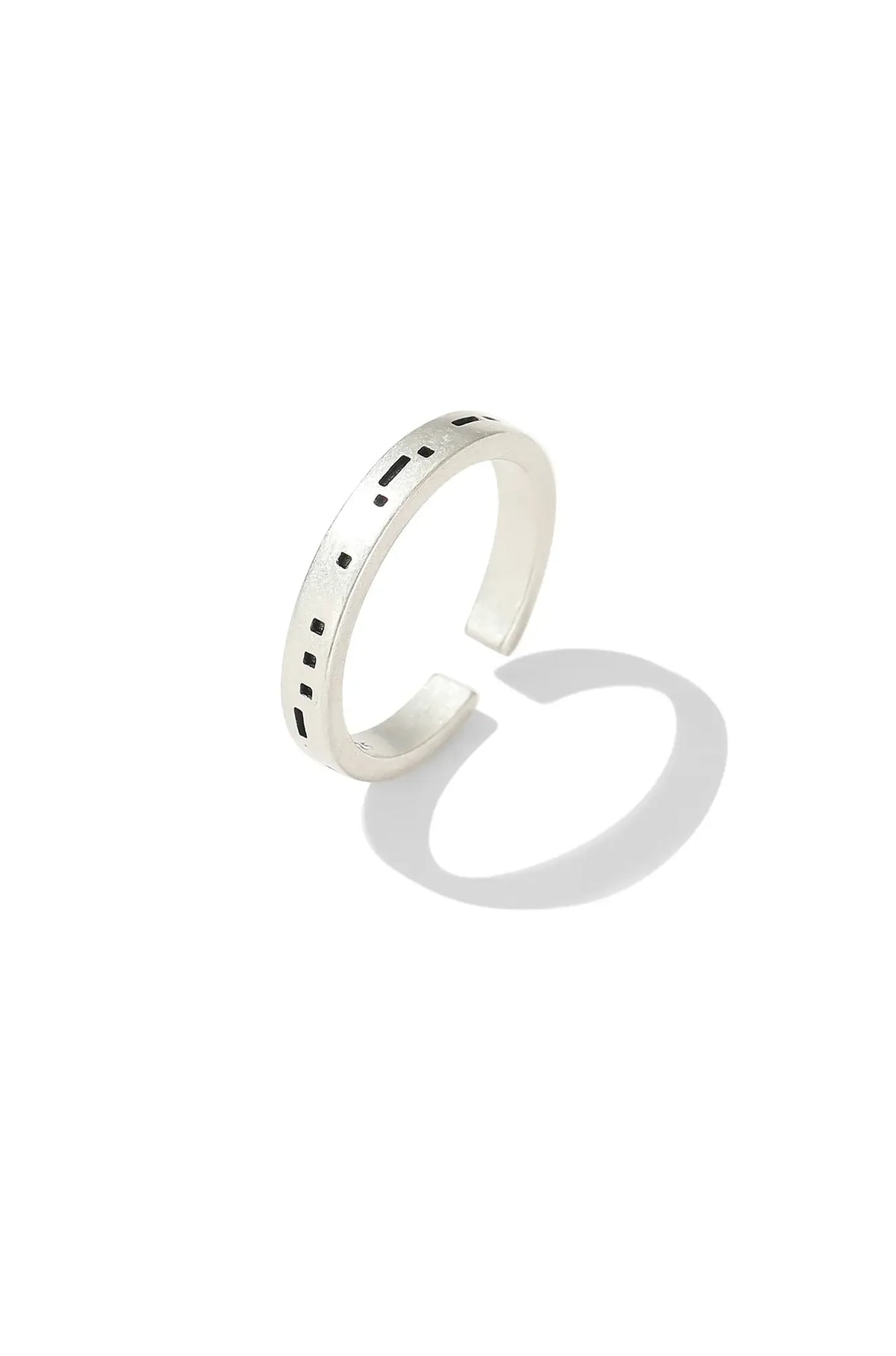 Couple Morse Code Ring