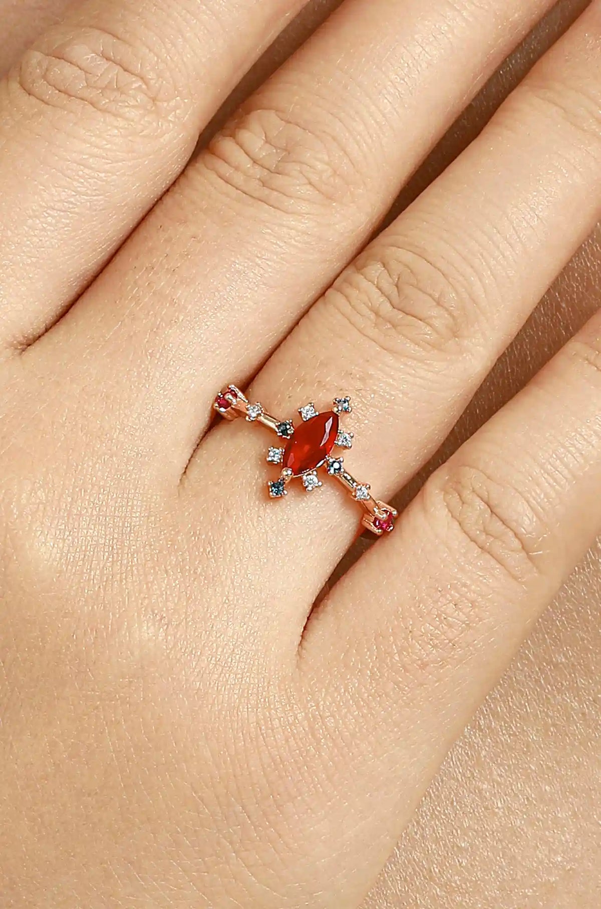 Marquise Cut Ring