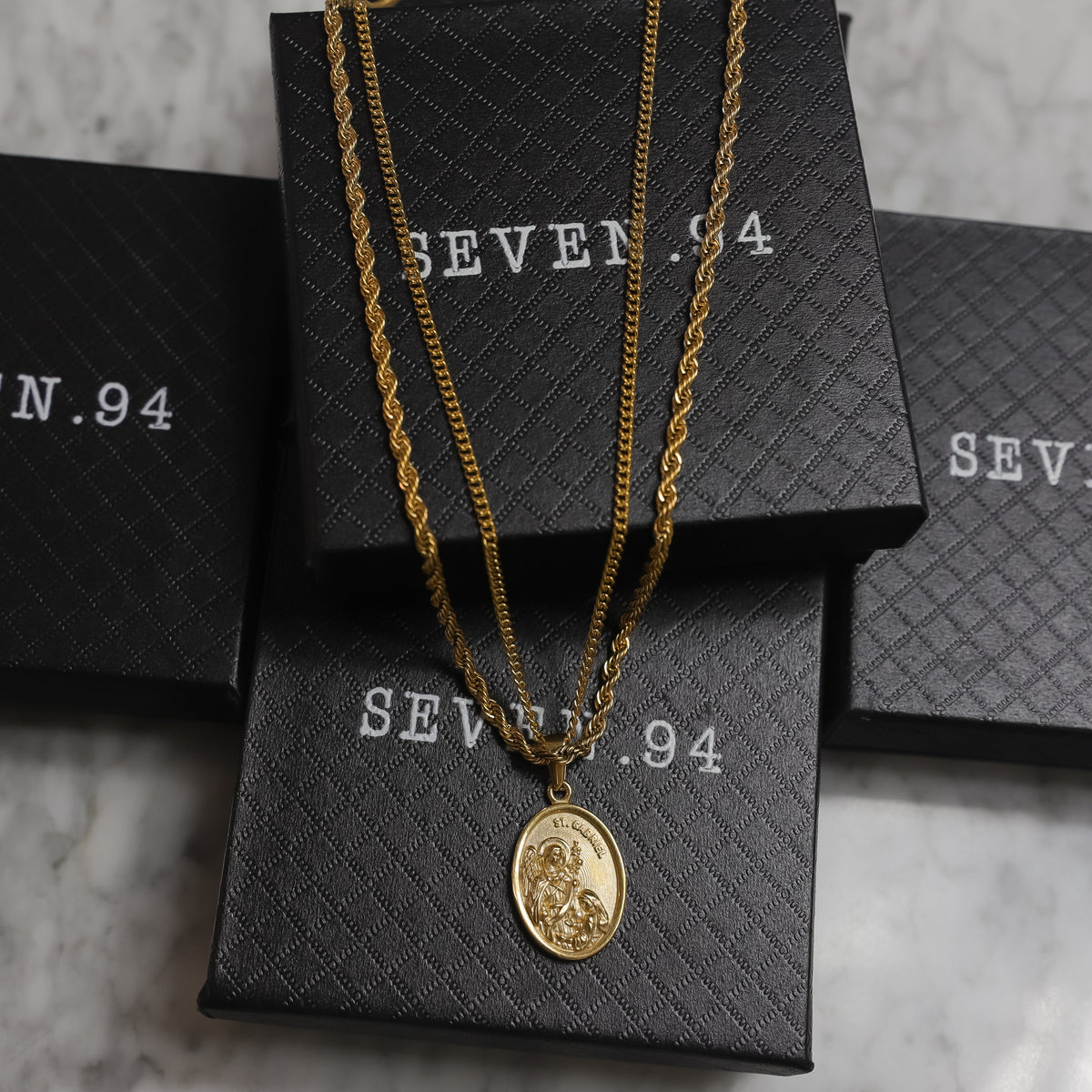 Saint Gabriel Gold Set